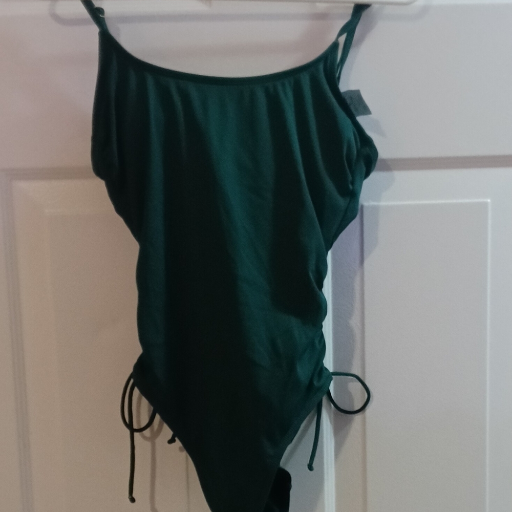 Kids Dark Green Bodysuit
